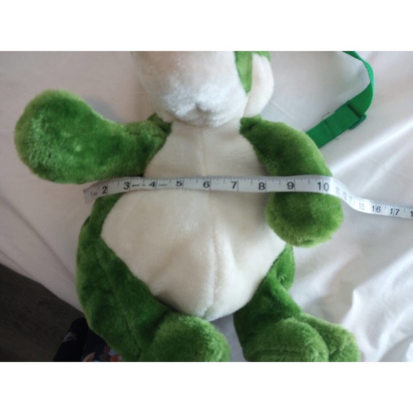 CalPlush Crocodile Alligator Back Pack Adjustable Strap Zippered Compartment - Picture 11 of 11